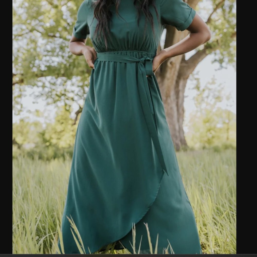 Roolee Wrap Maxi Dress